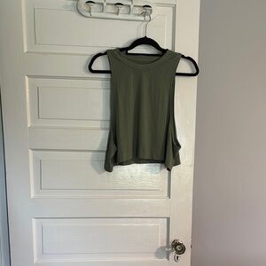 @ by Avacado Olive Green Sleeveless Women's Top